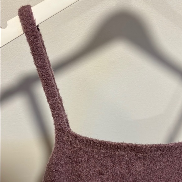 Zara purple knit sweater dress. - Picture 5 of 9